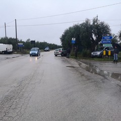Incidente stradale in via Minervino