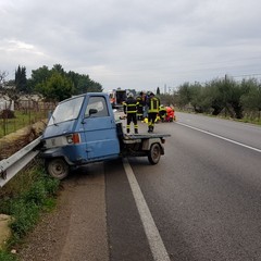 Impatto sulla SS93, incidente questa mattina a Barletta