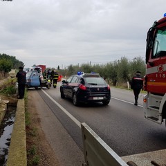 Impatto sulla SS93, incidente questa mattina a Barletta