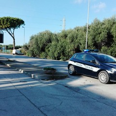 Incidente in via Trani, scontro tra due furgoni