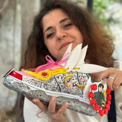 Isabella Dileo barlettana e partecipante al contest artistico a Brescia