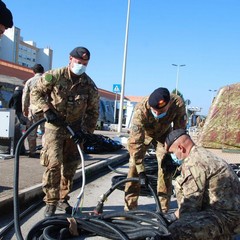 Lospedale militare di Barletta sta per smontare le tende