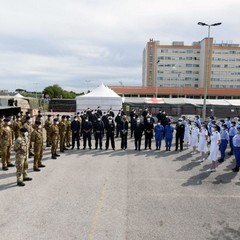 Lospedale militare di Barletta sta per smontare le tende