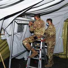 Lospedale militare di Barletta sta per smontare le tende