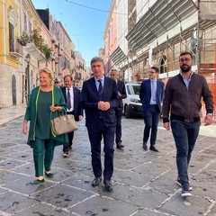 La Principessa Beatrice di Borbone Due Sicilie in visita a Barletta