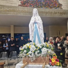 Barletta accoglie l'effige pellegrina della Madonna di Lourdes
