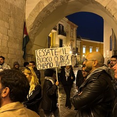 Manifestazione Gaza Piazza Monte di Pietà