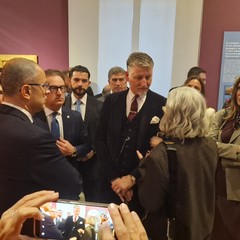 Il ministro della cultura Giuli a Barletta