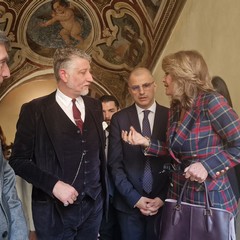 Il ministro della cultura Giuli a Barletta