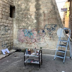 Murale De Nittis dellartista Borgiac