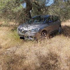 Nascoste nelle campagne di Barletta la Polizia Locale ritrova due auto rubate