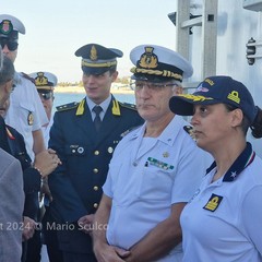 Visita a bordo della nave "Natale De Grazia"