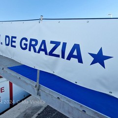 Visita a bordo della nave "Natale De Grazia"