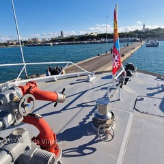 Visita a bordo della nave "Natale De Grazia"