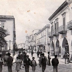 Piazza Palazzo dove ebbero inizio i tumulti