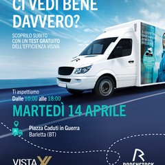 "Sguardi di solidarietà": a Barletta test visivi gratuiti per tutti