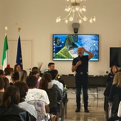 Studenti a scuola di protezione civile in Prefettura