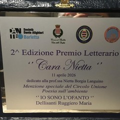 premio conferito al geoogo ruggiero dellisantij