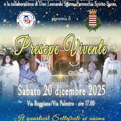 Presepe Vivente scuola Musti Dimiccoli Settefrati
