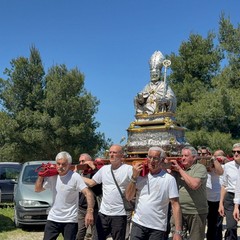 Processione San Ruggero a Canne e a Barletta