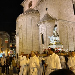 Processione San Ruggero a Canne e a Barletta