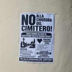 Protesta Chiusura Cimitero di Barletta