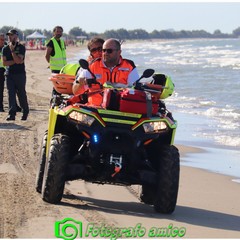 Le prove dell'Air Show delle Frecce Tricolori sul lungomare di Barletta
