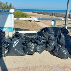 "Puliamo il Mondo", a Barletta volontari in azione sulla costa: ripulita la Prima Area Fratino