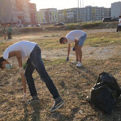 Raccolta rifiuti organizzata dai ragazzi di Barletta