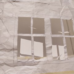 realizzazione murale Villaggio del Fanciullo