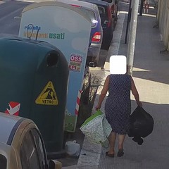 Sacchetto selvaggio, le fototrappole immortalano i responsabili