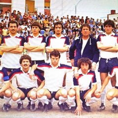 Il portiere Michele Filannino nella sua squadra