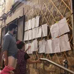 "La stradina dei poeti" nel cuore del centro storico di Barletta