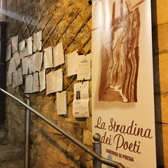 "La stradina dei poeti" nel cuore del centro storico di Barletta