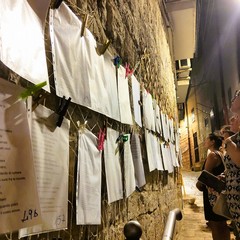 "La stradina dei poeti" nel cuore del centro storico di Barletta