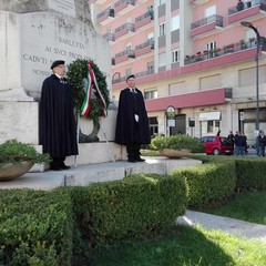 La targa in onore di Francesco Conteduca