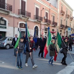 La targa in onore di Francesco Conteduca