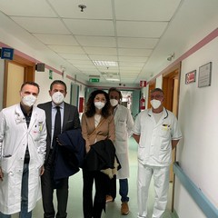 Visita all'ospedale di Barletta