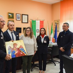 Pace ed educazione, mons. D'Ascenzo in visita all'Istituto Léontine e Giuseppe De Nittis di Barletta