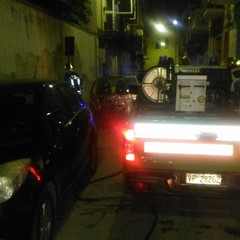 Incendio in via Gorizia, in fiamme un'automobile nella notte