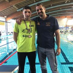 Fabrizio Addamiano, campione di Barletta, allena i futuri talenti del nuoto