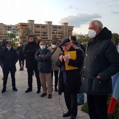 Barletta per la pace in Ucraina, manifestazione al Parco dell'Umanità