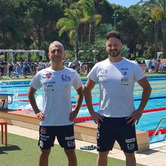 Nuoto, stagione estiva di successi per Fedele Cafagna e Angelo Galantino