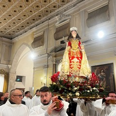 Celebrata a Barletta la festa in onore di Santa Lucia