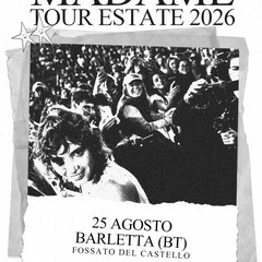 Barletta tappa del tour estivo di Madame