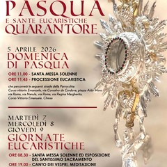 Processione eucaristica della Domenica di Pasqua a Barletta