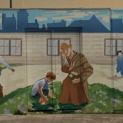 Incontro per murale in Via Vitrani