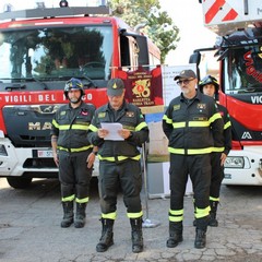 Cambio al vertice del Comando dei Vigili del Fuoco di Barletta-Andria-Trani: si insedia il nuovo Comandante PD Ing. Giuseppe Quinto