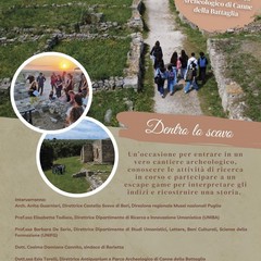 Open day ed escape game: si conclude la campagna di scavo 2026 a Canne della Battaglia