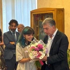 Giuditta D’Elia ospite al Palazzo di Città per prendere parte alla Stanza Divina